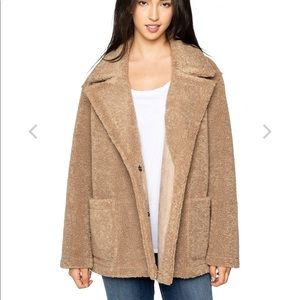 Soft Velvet By Graham & Spencer Yoko Oversized Lux Sherpa Coat